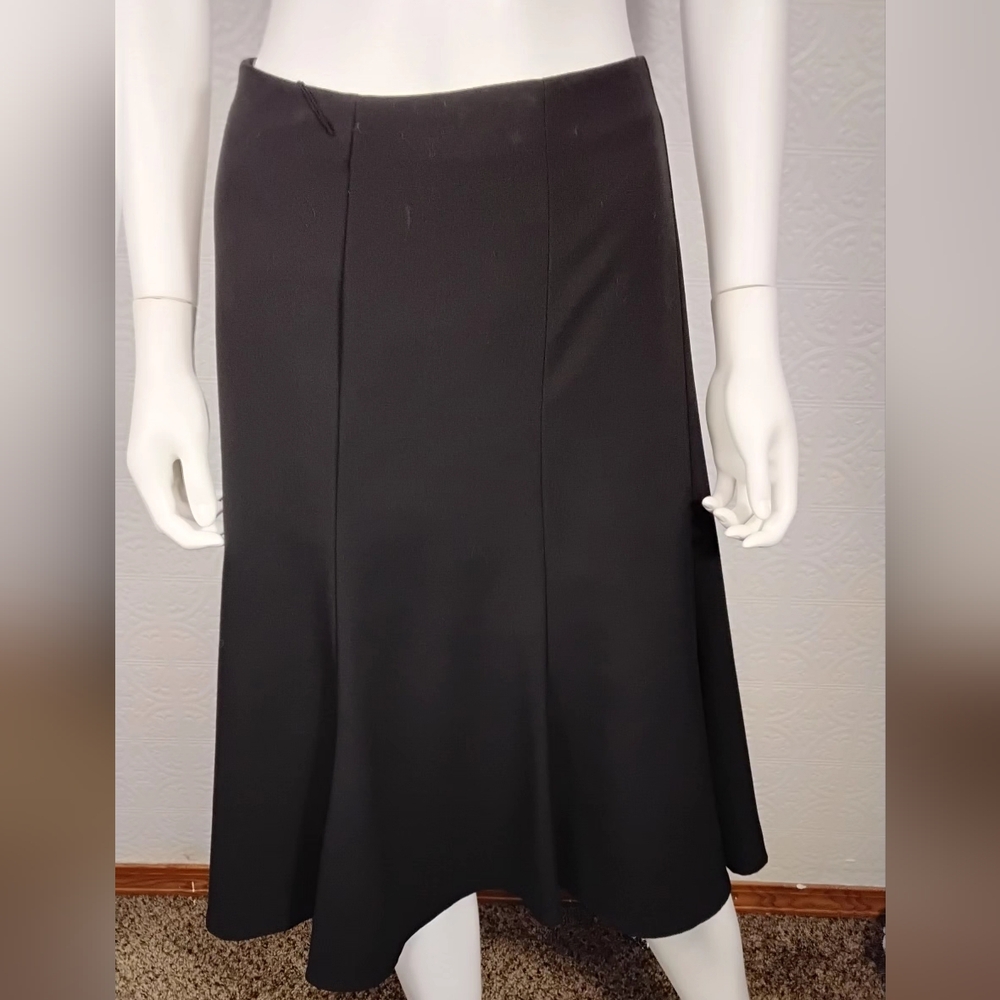 Worthington Classic Black A-Line Skirt